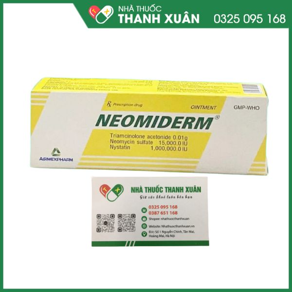 Neomiderm trị bệnh ngoài da